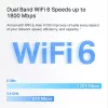 Sistema mesh Mercusys HALO H70X dual-band Wi-Fi 6