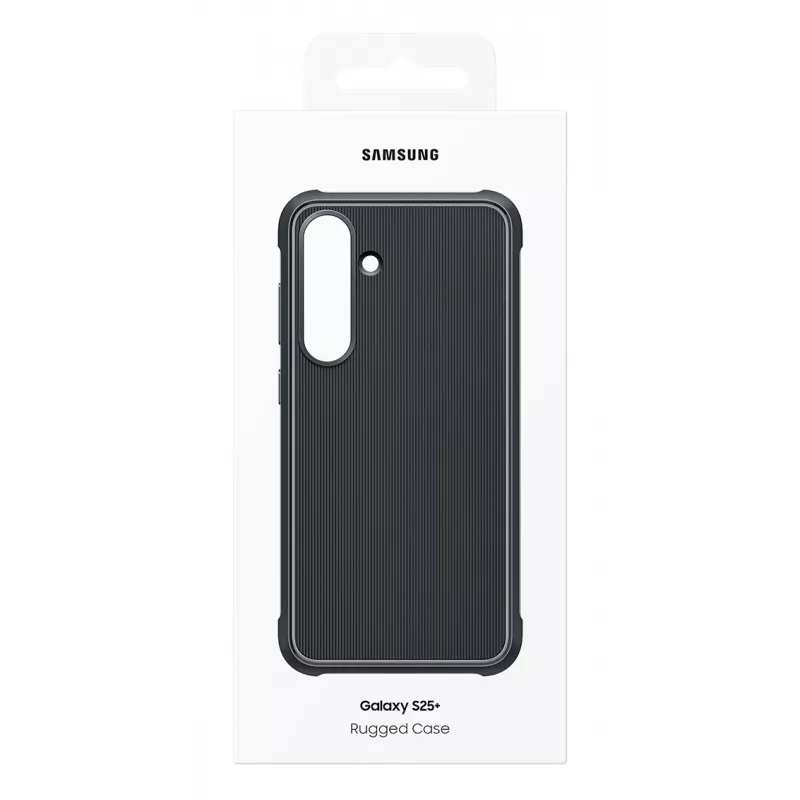 Samsung EF-RS936 Rugged Case per Galaxy S25+, TPU/policarbonato, nera