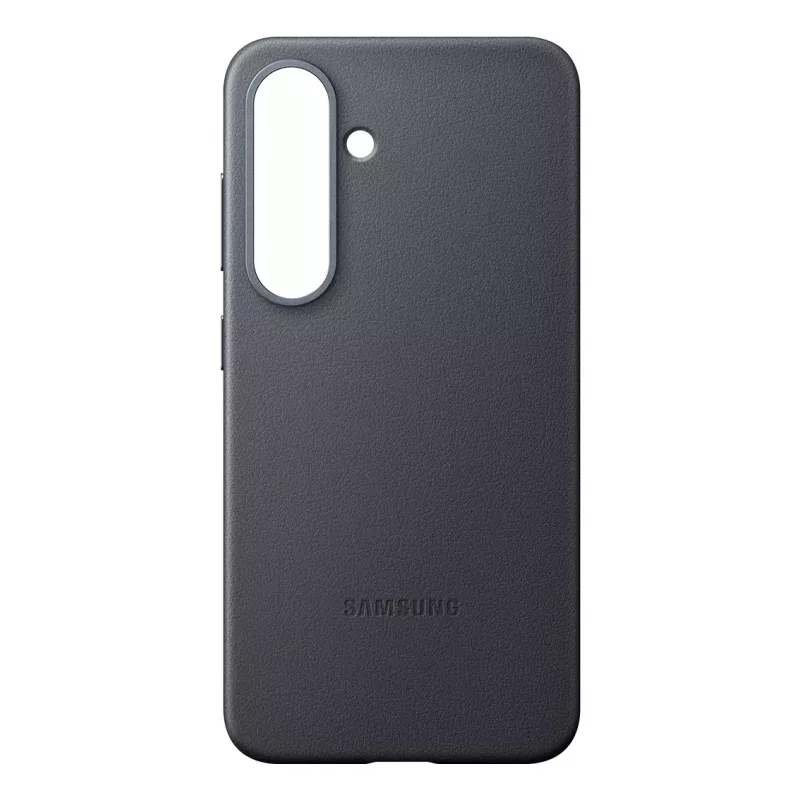 Cover Samsung Galaxy S25 custodia in pelle sintetica nero