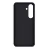 Cover Samsung Galaxy S25 custodia in pelle sintetica nero