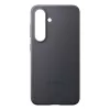 Cover Samsung Galaxy S25 custodia in pelle sintetica nero