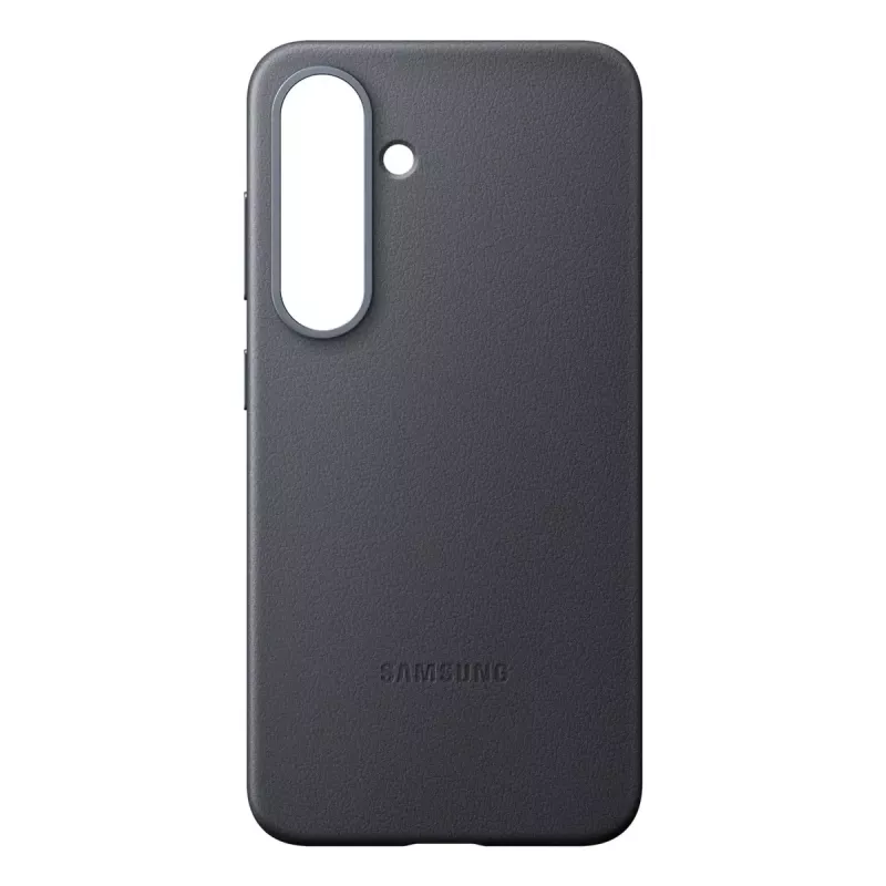 Cover Samsung Galaxy S25 custodia in pelle sintetica nero