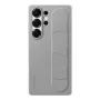 Samsung EF-GS938CJEGWW Standing Grip Case per Galaxy S25 Ultra, silicone, grigia