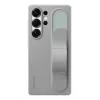 Samsung EF-GS938CJEGWW Standing Grip Case per Galaxy S25 Ultra, silicone, grigia