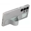 Samsung EF-GS938CJEGWW Standing Grip Case per Galaxy S25 Ultra, silicone, grigia