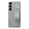 Samsung EF-GS938CJEGWW Standing Grip Case per Galaxy S25 Ultra, silicone, grigia