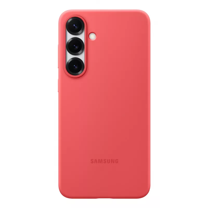 Samsung EF-PS936 custodia Silicone Case per Galaxy S25+, rossa