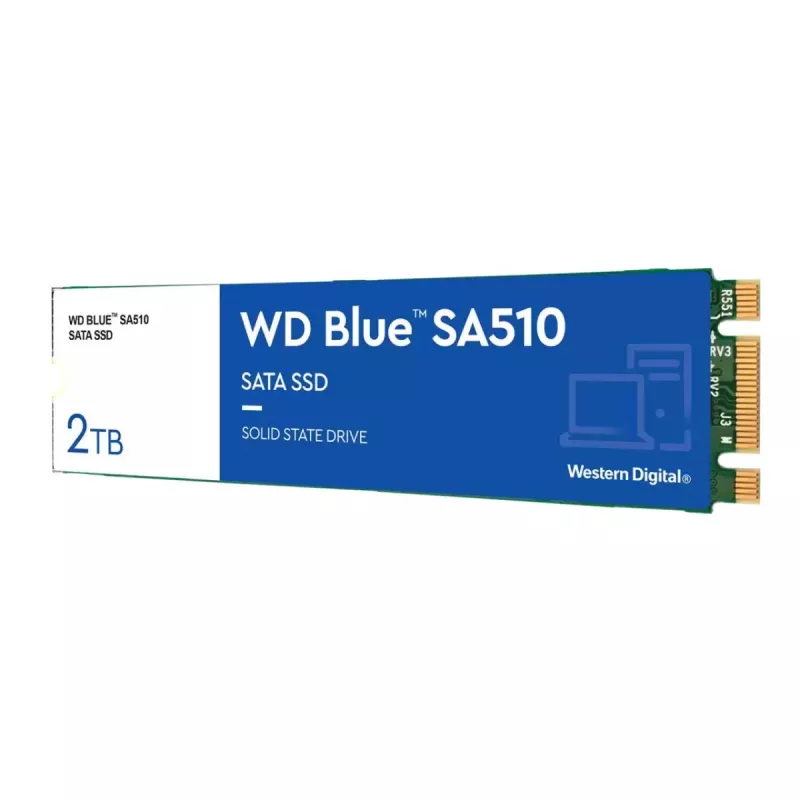SSD WESTERN DIGITAL - WD Blue SA510 - 2TB - SATA 6Gb/s - M.2 2280