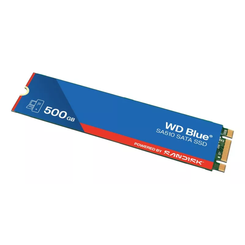 SSD WESTERN DIGITAL - WD Blue SA510 - 500GB - SATA 6Gb/s - M.2 2280