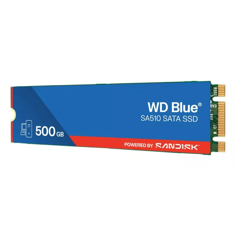 SSD WESTERN DIGITAL - WD Blue SA510 - 500GB - SATA 6Gb/s - M.2 2280