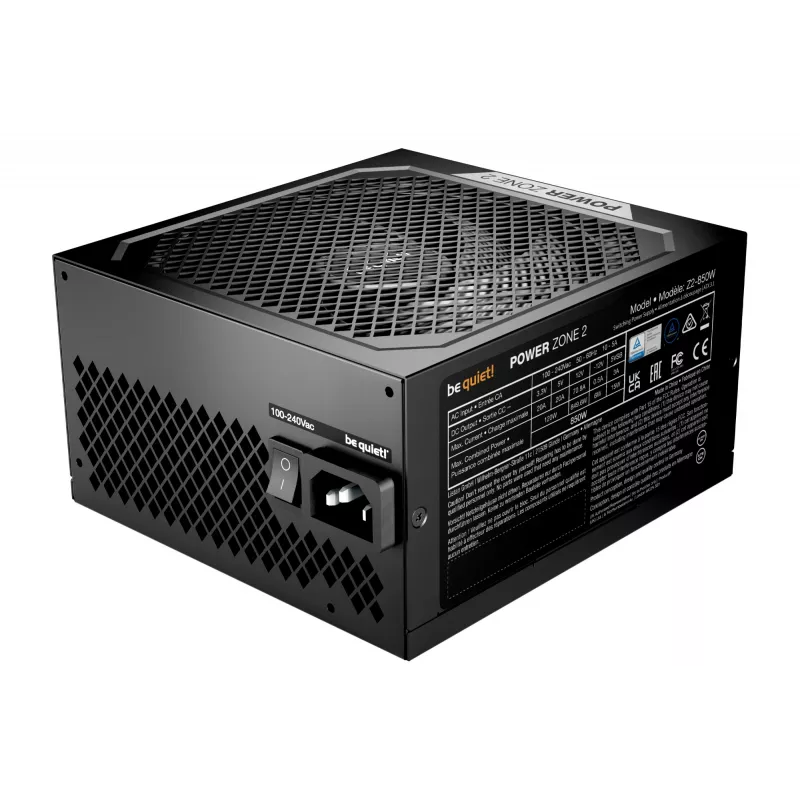 be quiet! POWER ZONE 2 850W Alimentatore 20+4 pin ATX ATX nero