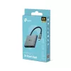 Hub USB Type-C TP-Link UH3020C — 3 porte (HDMI, USB-A, USB-C), 5 Gbit/s, HDMI 4K@60Hz, PD fino a 100W, alluminio, cavo 0,18 m