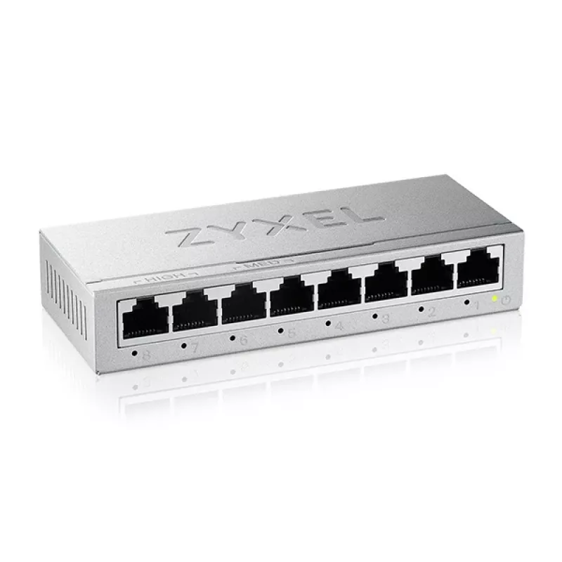 Zyxel GS-108BV5-EU0101F Switch di rete Unmanaged L2 Gigabit Ethernet (10/100/1000)