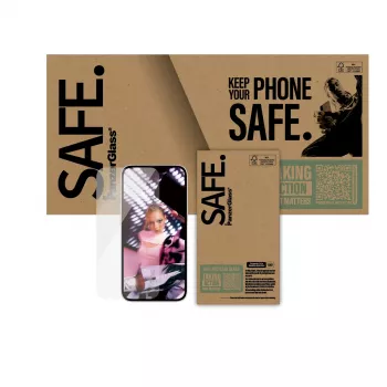 PanzerGlass SAFE. by ® Pellicola protettiva iPhone 17e | 16e | 14 | 13 | 13 Pro | Ultra-Wide Fit