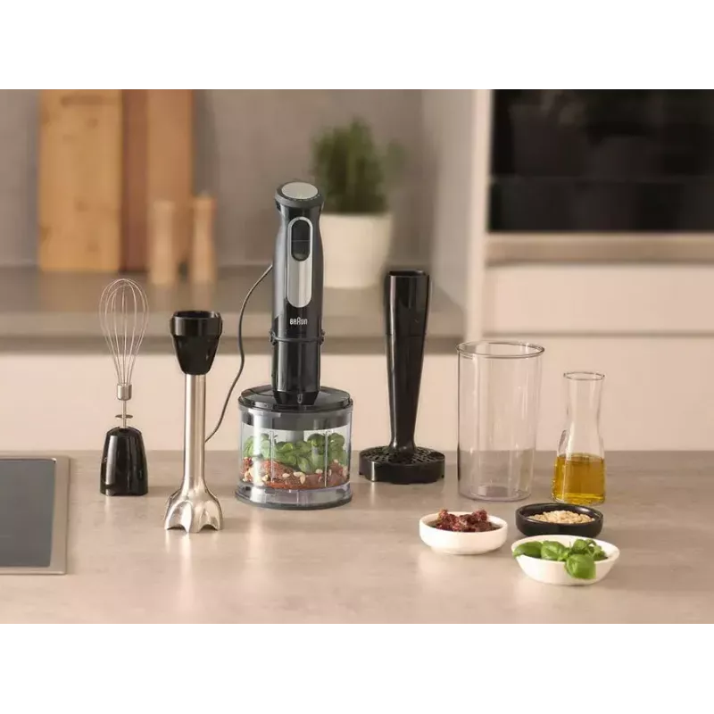 Braun MultiQuick 5 Pro 0.6 L Frullatore a immersione 1000 W nero, argento