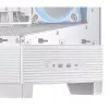 Case PC ASUS A31 Plus TG ARGB WHITE Midi Tower — ATX, vetro temperato, ARGB, 3x120mm + 1x120mm ventole, GPU 38 cm, dissipatore CPU 165 mm