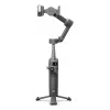 DJI Osmo Mobile 7P gimbal per smartphone, stabilizzazione a 3 assi, ActiveTrack 7.0, asta telescopica, Bluetooth 5.3, grigio scuro