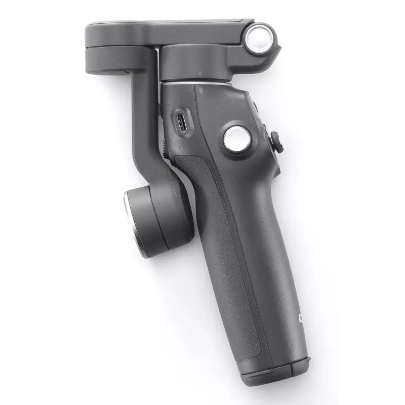DJI Osmo Mobile 7P gimbal per smartphone, stabilizzazione a 3 assi, ActiveTrack 7.0, asta telescopica, Bluetooth 5.3, grigio scuro
