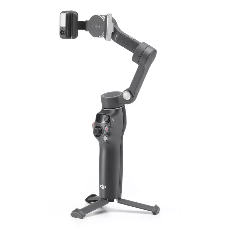 DJI Osmo Mobile 7P gimbal per smartphone, stabilizzazione a 3 assi, ActiveTrack 7.0, asta telescopica, Bluetooth 5.3, grigio scuro