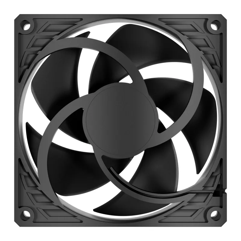 ARCTIC P9 Silent (nero) – ventola silenziosa da 92 mm, ventola, 9,2 cm, 40,7 m³/h, nero