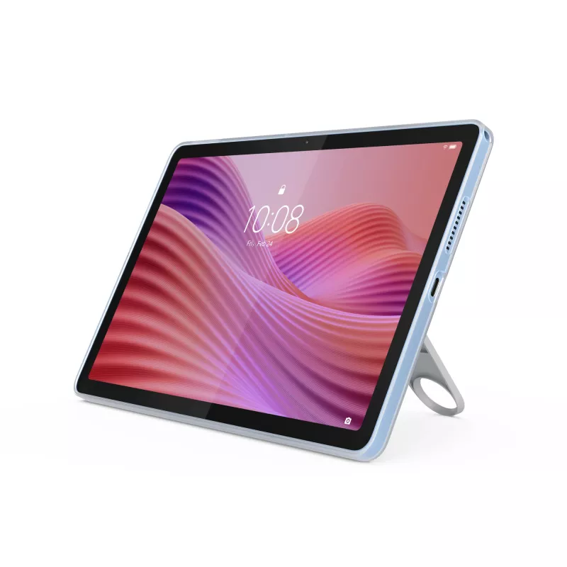 Lenovo Tab TB311FU (ZAEH0175PL) tablet da 10,1 pollici WUXGA IPS, MediaTek Helio G85, 4 GB RAM, 128 GB, Wi-Fi, Android 14, 5100 mAh, Polar Blue