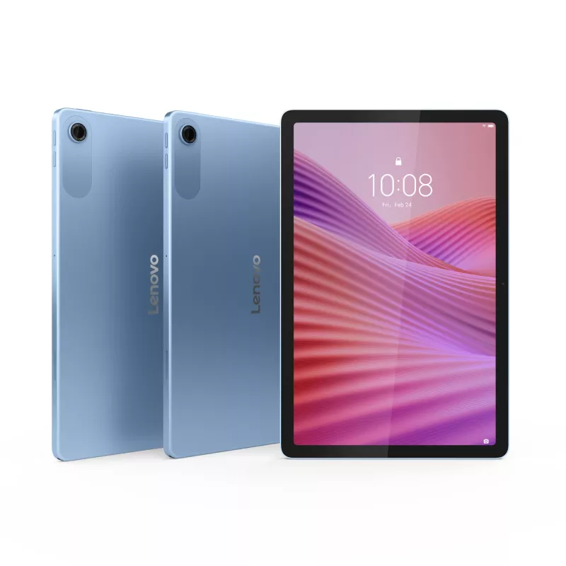 Lenovo Tab TB311FU (ZAEH0175PL) tablet da 10,1 pollici WUXGA IPS, MediaTek Helio G85, 4 GB RAM, 128 GB, Wi-Fi, Android 14, 5100 mAh, Polar Blue