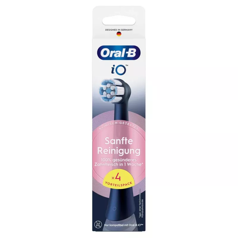 Oral-B 194631 Testina per spazzolino 4 pz. nero