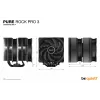 be quiet! Pure Rock Pro 3 nero dissipatore ad aria per processore 12 cm 1 pz.
