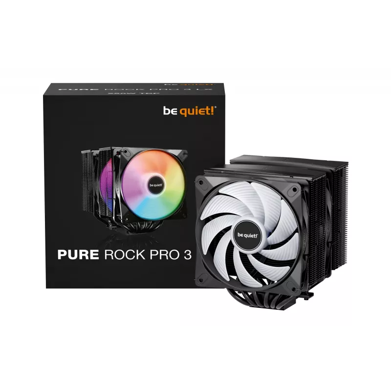 be quiet! Pure Rock Pro 3 LX nero dissipatore ad aria per processore 12 cm 1 pz.