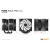 be quiet! Pure Rock Pro 3 LX nero dissipatore ad aria per processore 12 cm 1 pz.