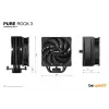 be quiet! Pure Rock 3 nero dissipatore ad aria per processore 12 cm 1 pz.