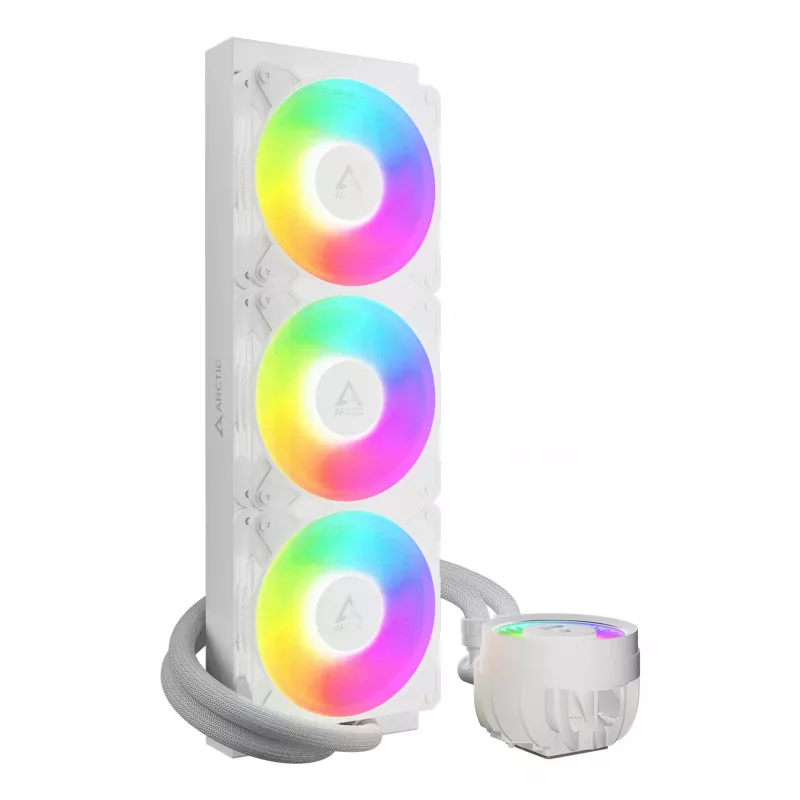 ARCTIC Liquid Freezer III Pro 360 A-RGB (bianco) - dissipatore CPU all-in-one multi-compatibile con A-RGB