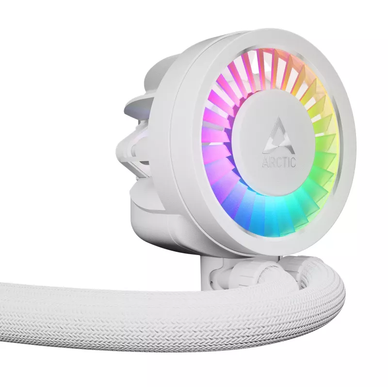 ARCTIC Liquid Freezer III Pro 360 A-RGB (bianco) - dissipatore CPU all-in-one multi-compatibile con A-RGB