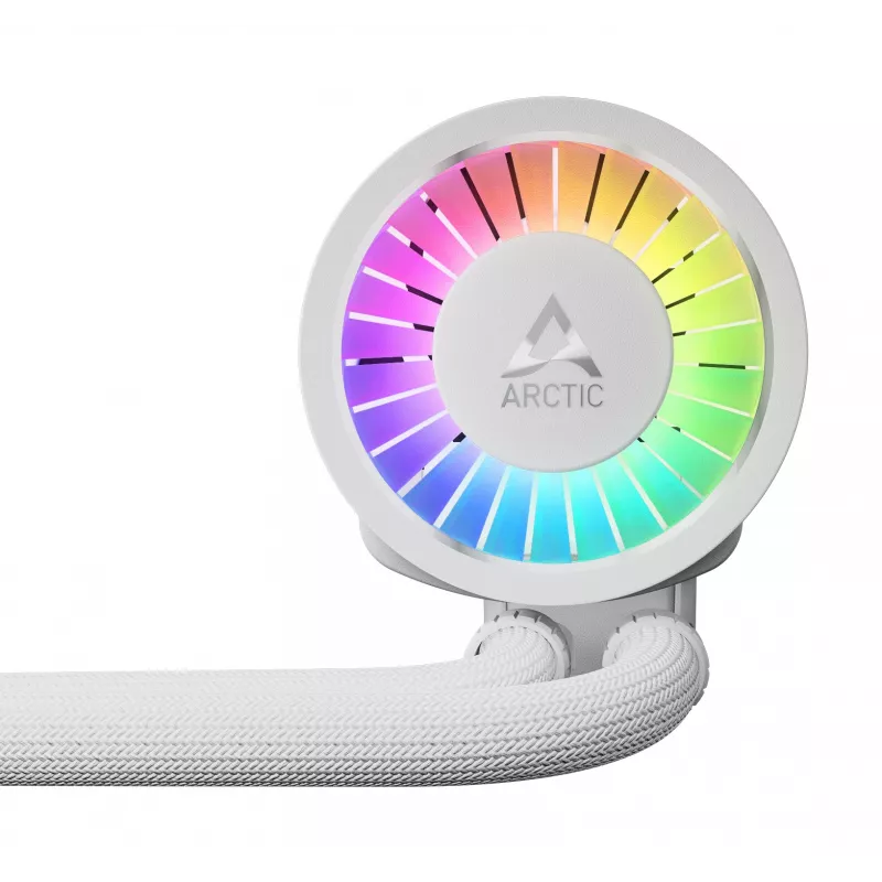 ARCTIC Liquid Freezer III Pro 360 A-RGB (bianco) - dissipatore CPU all-in-one multi-compatibile con A-RGB
