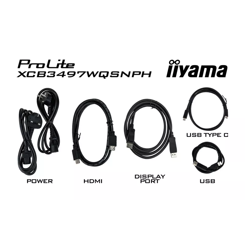 Monitor iiyama ProLite XCB3497WQSNPH-B1 86,4 cm (34
