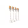 Testine di ricambio originali per spazzolino Philips A3 Premium All-in-One HX9094/87, bianco, confezione da 4