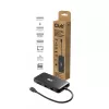 Dock portatile CLUB3D 8-1 USB Type-C® 10Gbps su HDMI™ e DisplayPort™ 8K30Hz PD max. 100Watt