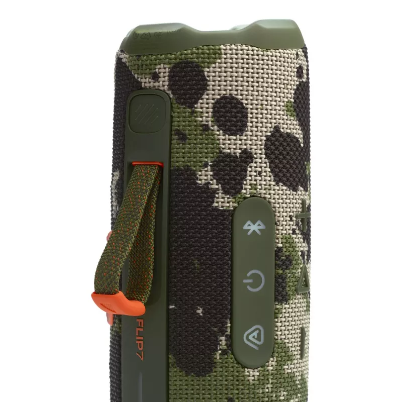 JBL Flip 7 (JBLFLIP7SQUAD) speaker Bluetooth portatile, Bluetooth 5.4, IP68, 4800 mAh, Squad cachi mimetico
