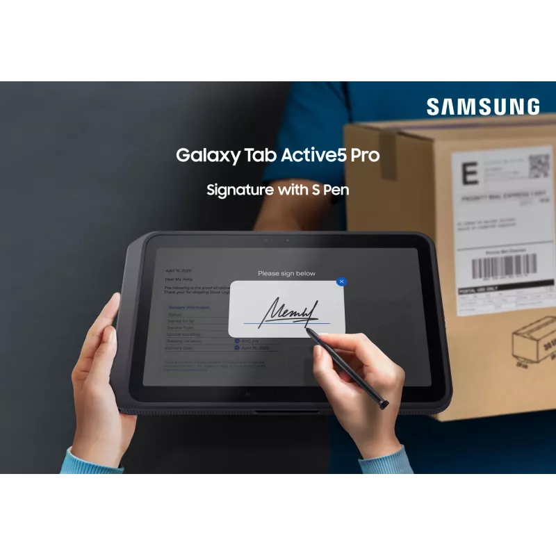 Samsung Galaxy Tab Active5 Pro Active5 Pro 5G Enterprise Edition Snapdragon LTE 256 GB 25,6 cm (10,1 inch) 8 GB Wi-Fi 6 (802.11ax) Android 15 verde