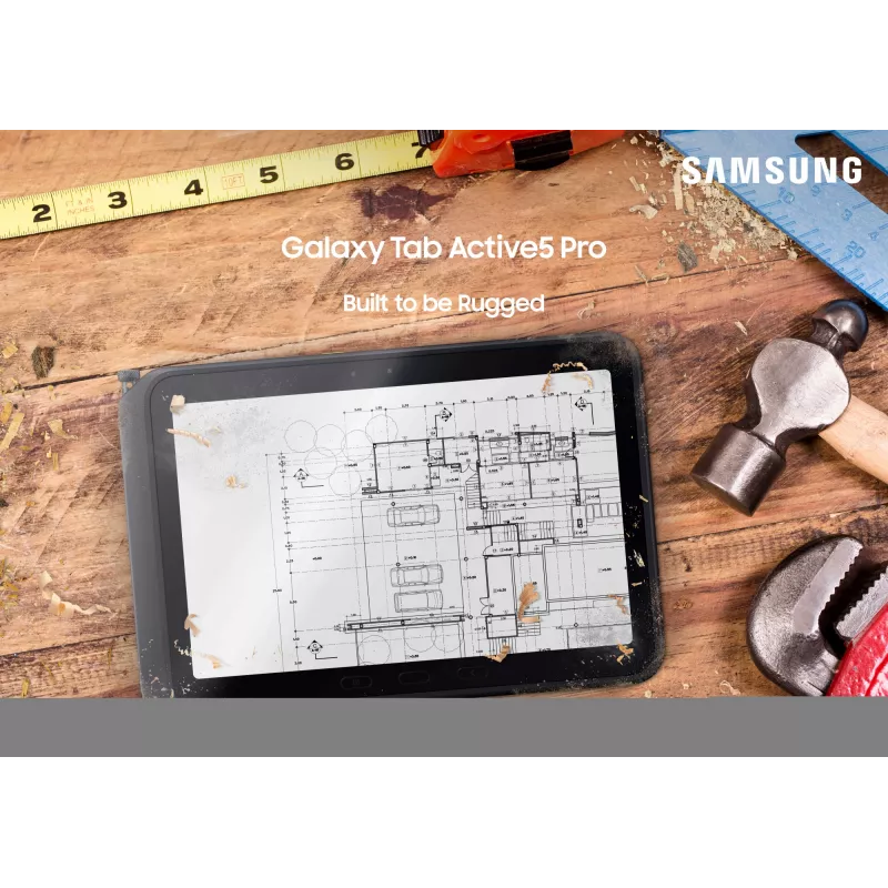 Samsung Galaxy Tab Active5 Pro Active5 Pro 5G Enterprise Edition Snapdragon LTE 256 GB 25,6 cm (10,1 inch) 8 GB Wi-Fi 6 (802.11ax) Android 15 verde