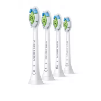 Testine per spazzolino Philips HX6064/87 Optimal White — 4 pz., bianco, setole medie