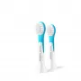 Philips Sonicare For Kids HX6032/90 confezione da 2 testine blu bianco
