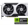 Scheda grafica MSI GeForce RTX 5060 Ti 8 GB GDDR7, PCIe 5.0, 4608 CUDA, 2602 MHz Boost, 128-Bit, 2 ventole, 180 W