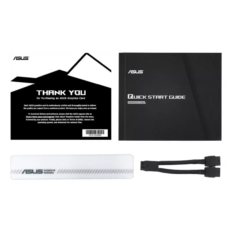 Scheda grafica ASUS GeForce RTX 5070 12 GB GDDR7, PCIe 5.0, 192-bit, bianca, 3 ventole