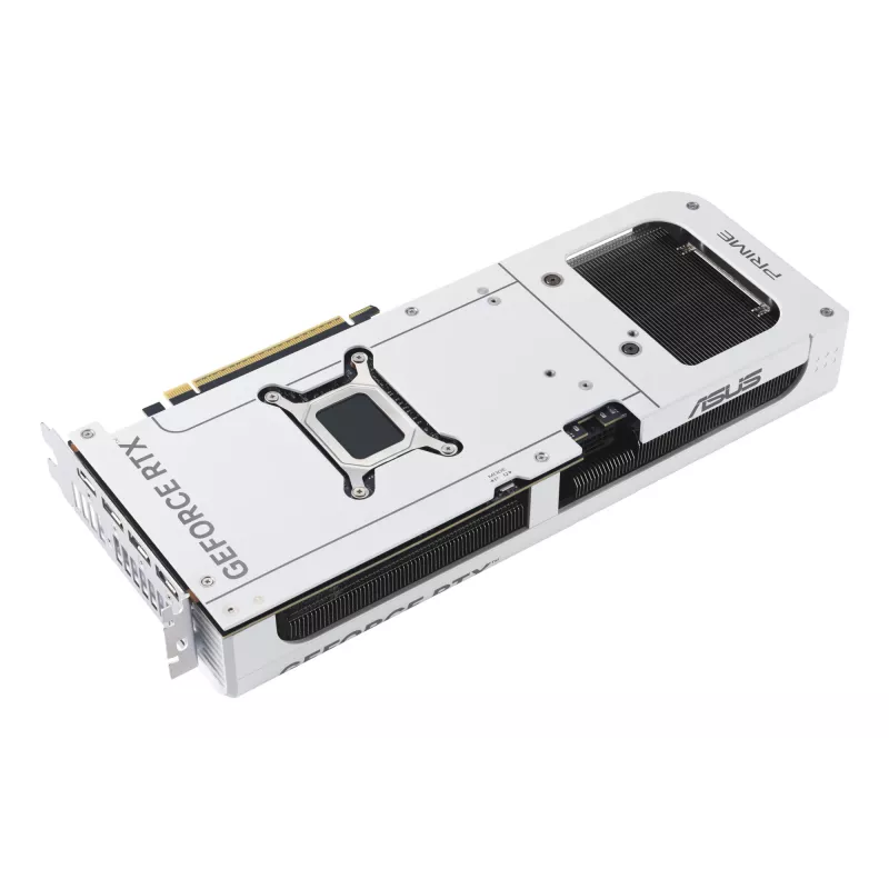 Scheda grafica ASUS GeForce RTX 5070 12 GB GDDR7, PCIe 5.0, 192-bit, bianca, 3 ventole