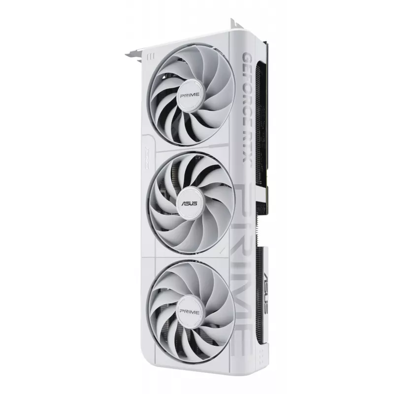 Scheda grafica ASUS GeForce RTX 5070 12 GB GDDR7, PCIe 5.0, 192-bit, bianca, 3 ventole