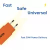 Alimentatore CLUB3D CAC-3023, 30 W, adattatore compatto per dispositivi portatili
