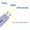 Alimentatore club 3d caricabatterie USB-C 30W confezione da 2 compatto per cellulari e tablet
