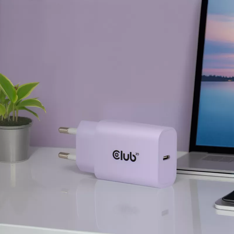 Alimentatore club 3d caricabatterie USB-C 30W confezione da 2 compatto per cellulari e tablet