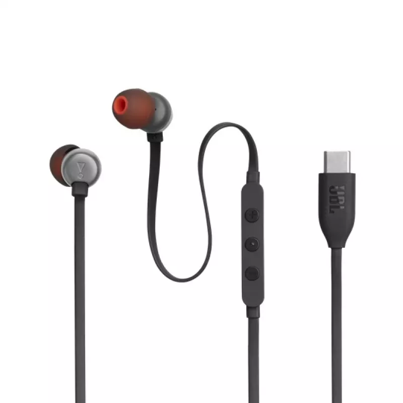 Cuffie JBL Tune 310C con filo In-Ear chiamate/musica USB Type-C nero